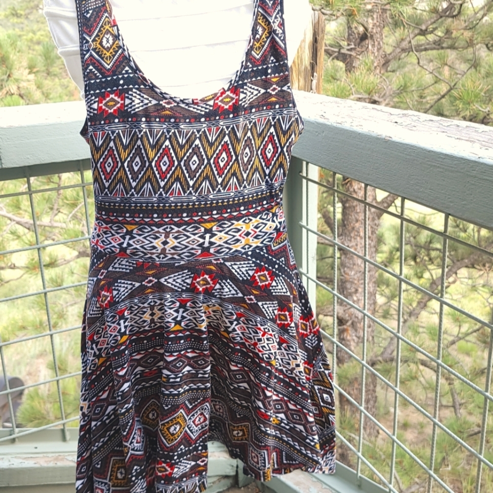 Tribal print sundress